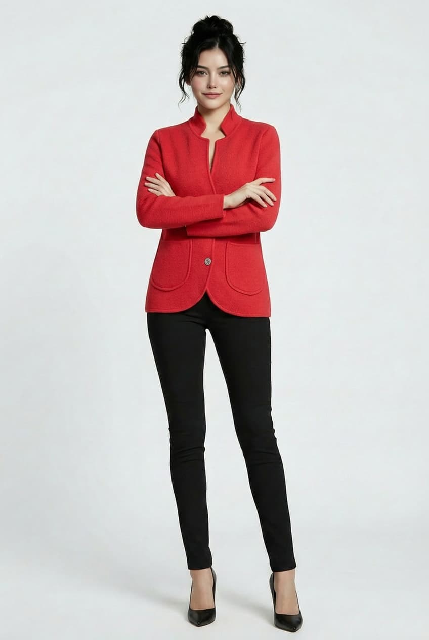 luxury cashmere coat