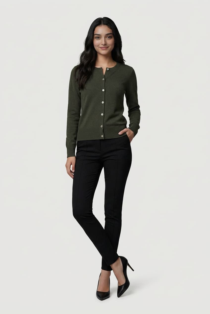 womens cashmere cardigan