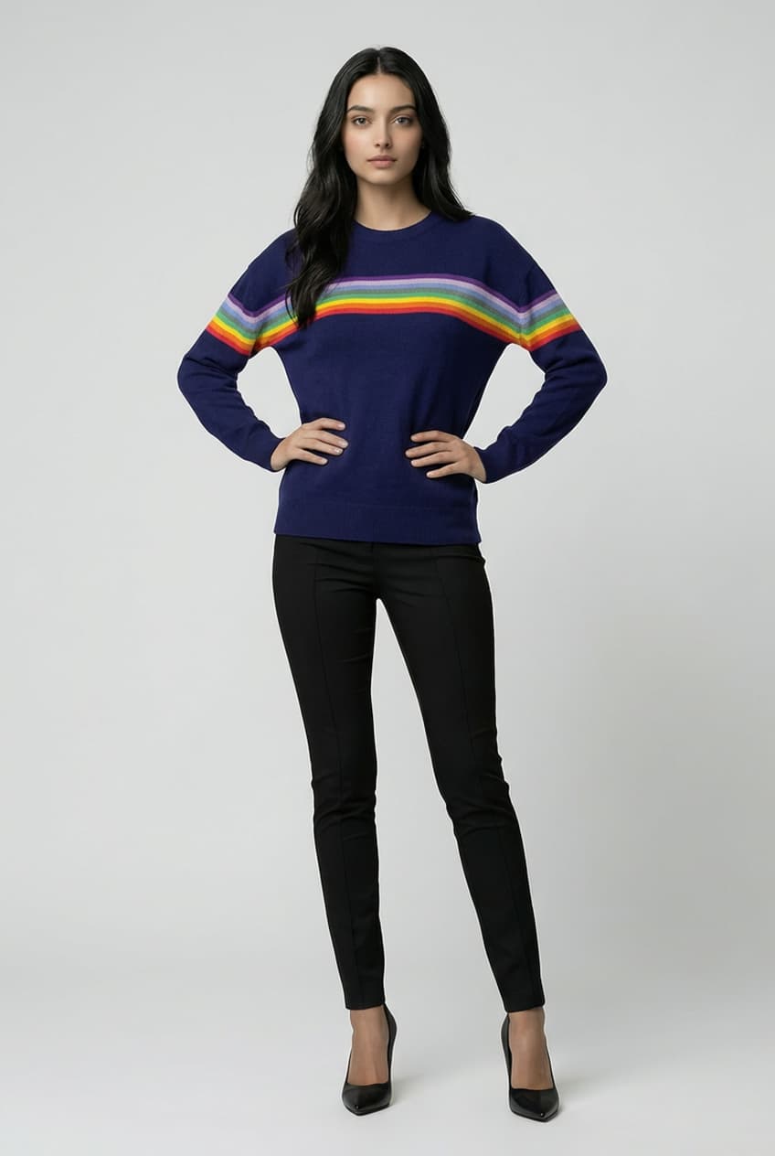 cashmere crew neck pullover